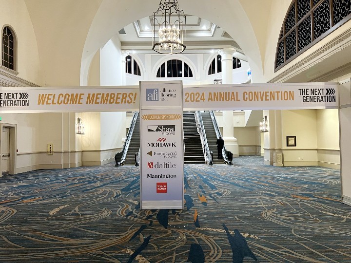 image of entry lobby to Alliance 2024 Convention